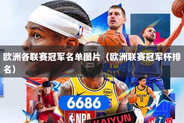 欧洲各联赛冠军名单图片（欧洲联赛冠军杯排名）